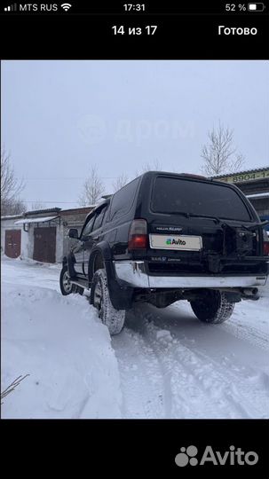 Toyota Hilux Surf 2.4 AT, 1992, 100 000 км