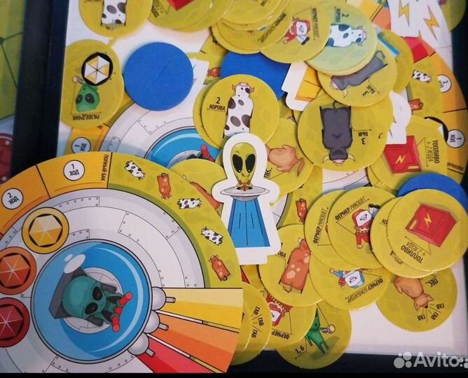 Настольная игра нло Похищение коров