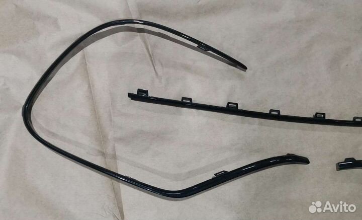 Mercedes V167 gle amg 6.3 молдинг переднего бампер