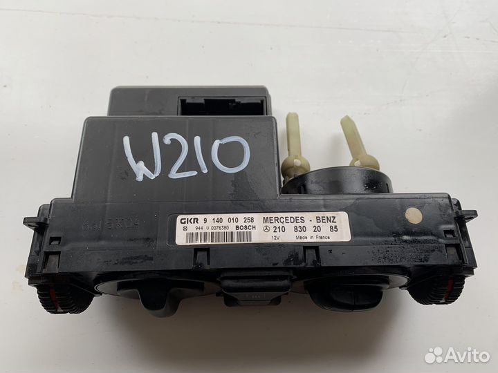 Блок управления климатом mercedes w210