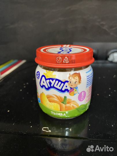 Детское пюре агуша