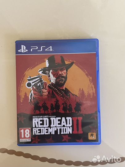 Red dead redemption 2 ps4 диск