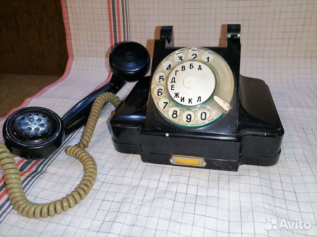 Советский телефон.Телефон СССР. Работает объявление продам