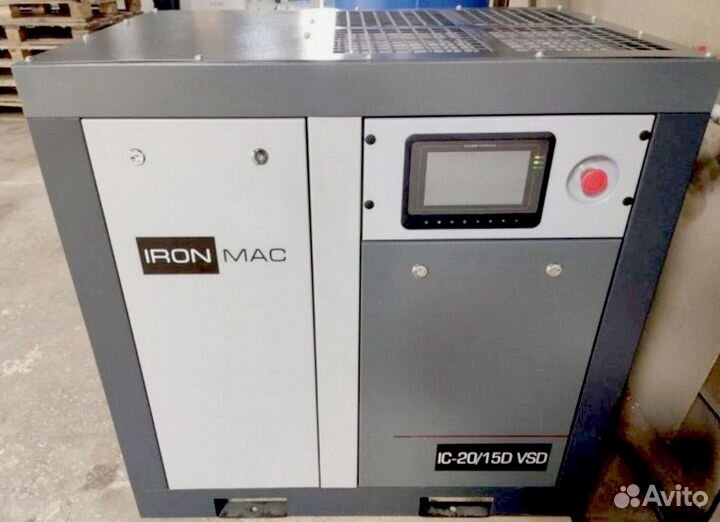 Винтовой компрессор ironmac IC 15/8 digi WiFi