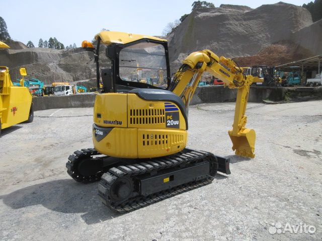 Мини-экскаватор Komatsu PC20UU, 2018