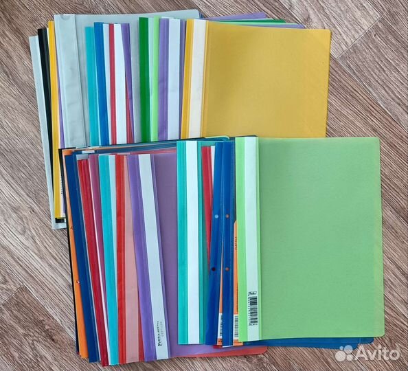 Папки скоросшиватель 60 шт