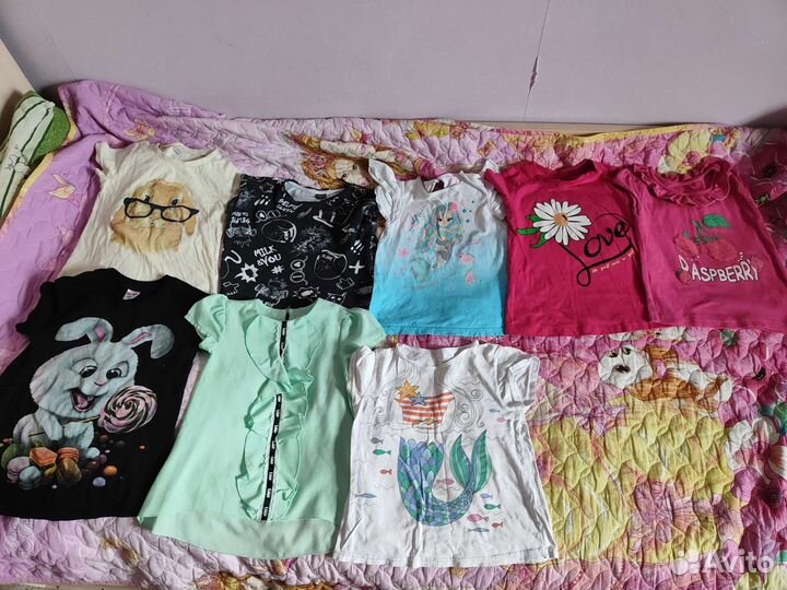 Вещи пакетом на девочку 116-122