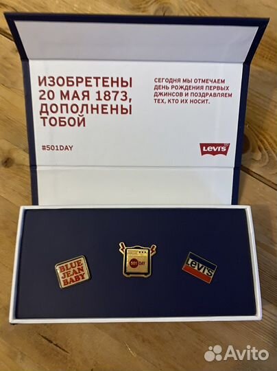 Набор значков Levi’s