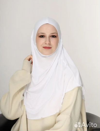 Хиджаб горянка готовый хиджаб химар мусульманский