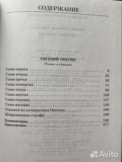 Пушкин евгений онегин