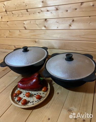 Казан чугунный 4 литра