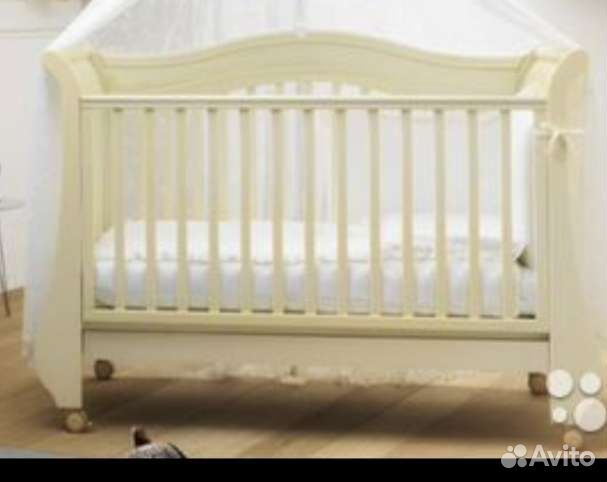 Детская кроватка Pali Tulip массив бука