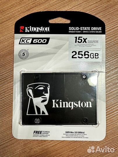 Kingston KC600 256Gb
