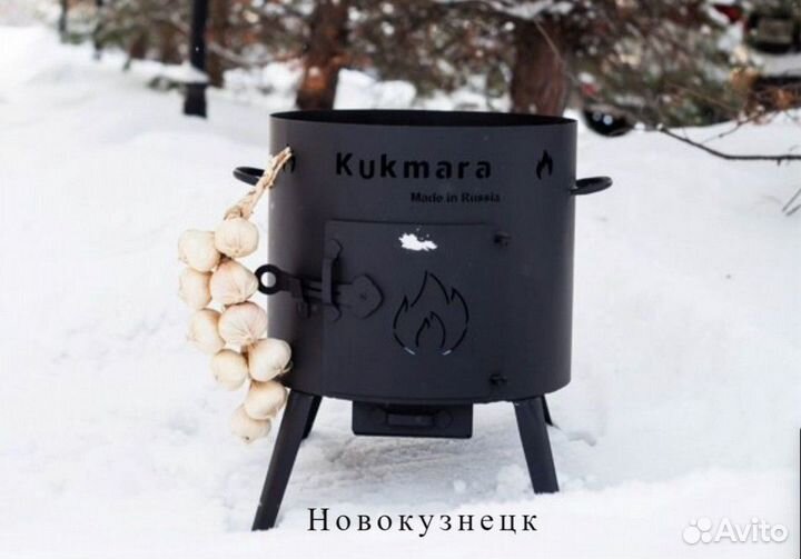 Печи под казан чугунный