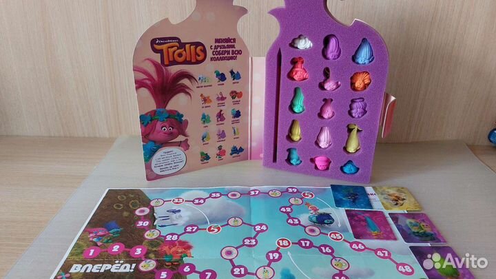 Коллекция Троллей+настольная игра+карточки