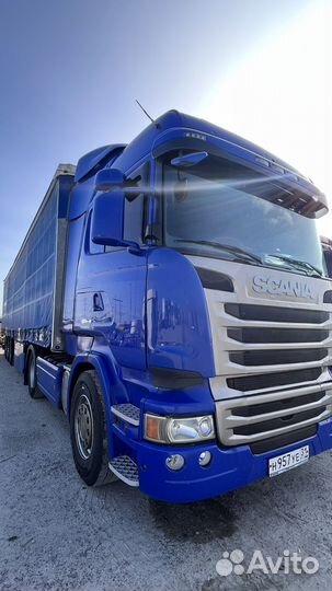 Scania R400 с полуприцепом, 2014