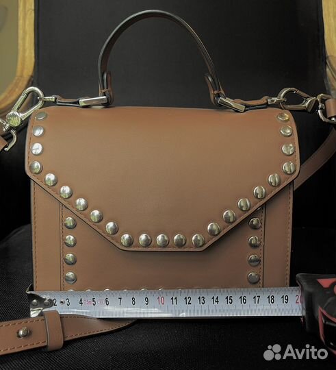 Сумка женская Ash через плечо натуральная кожа