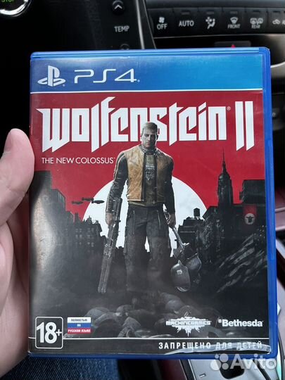 Диск Wolfenstein 2 для Ps4