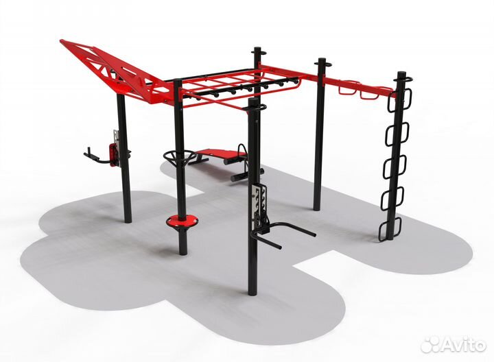 Уличный спортивный комплекс