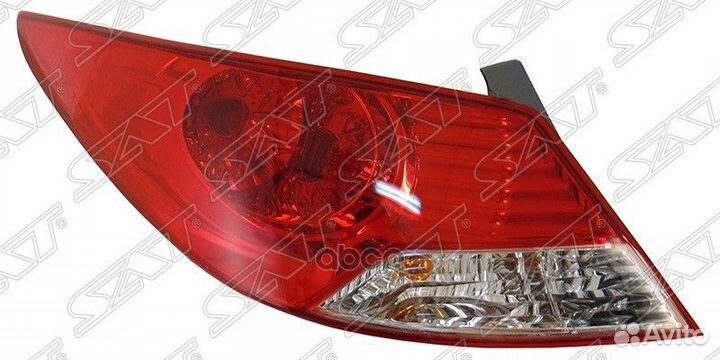 Фонарь задний hyundai solaris 10-14 LH 4D