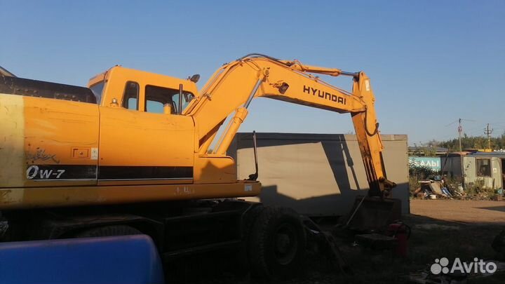 Колёсный экскаватор Hyundai R170W-7, 2007