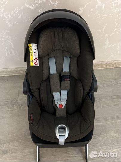Автолюлька cybex cloud q с базой isofix