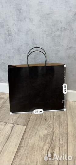 Пакет подарочный, бумажный