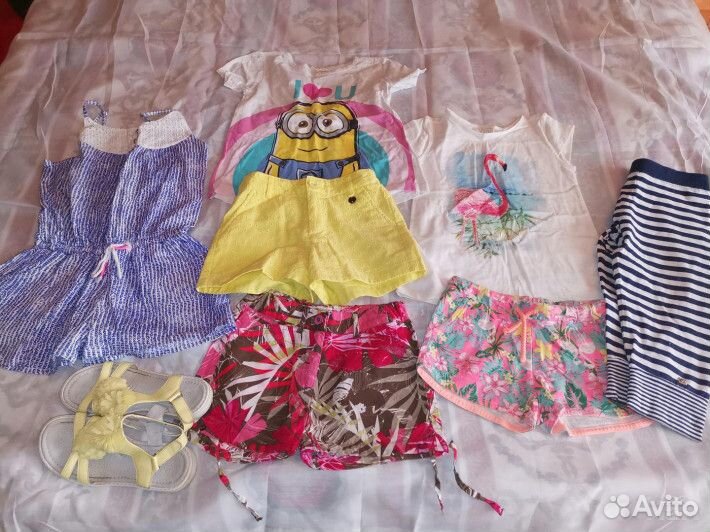 Пакет вещей девочке 7/10 лет
