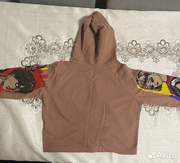 Коричневая кофта, новая, рост 140