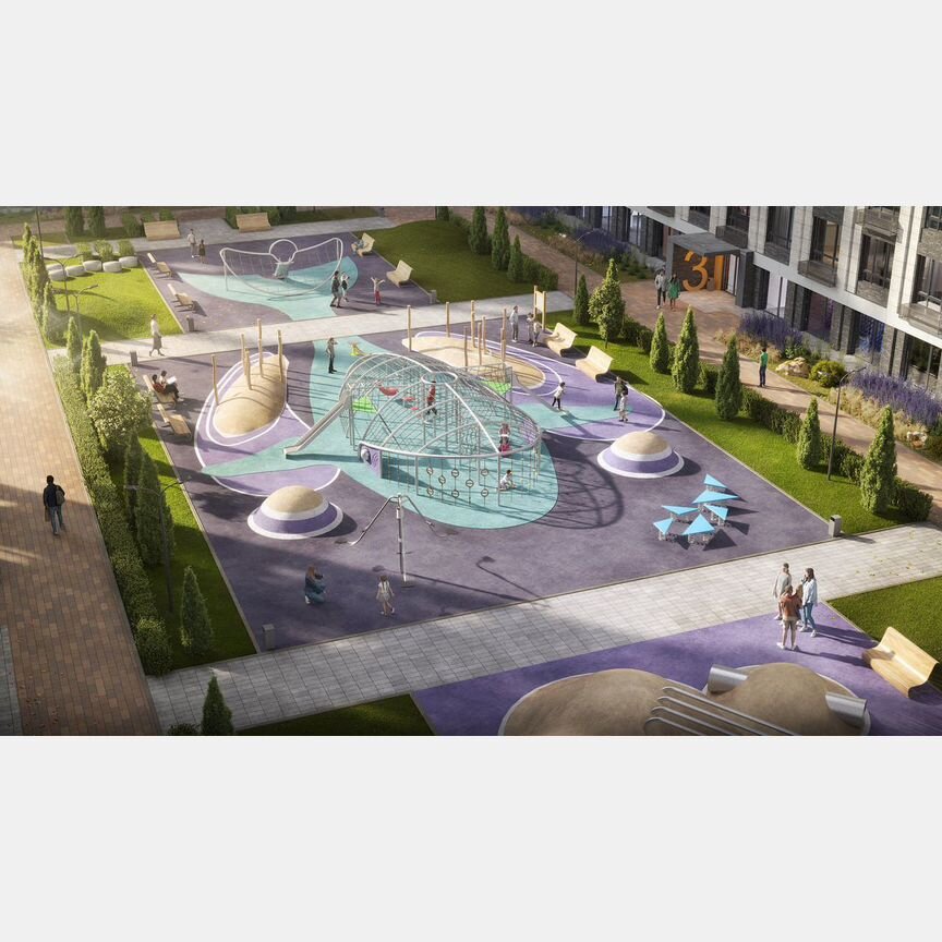 2-к. квартира, 54,7 м², 8/25 эт.