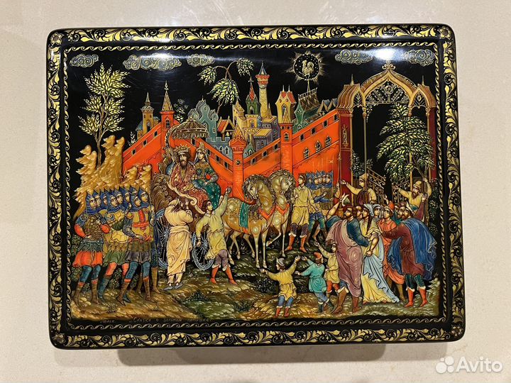 Шкатулки Палех ручная роспись