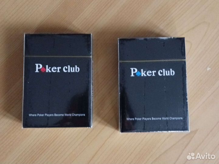 Игральные карты для покера Poker club