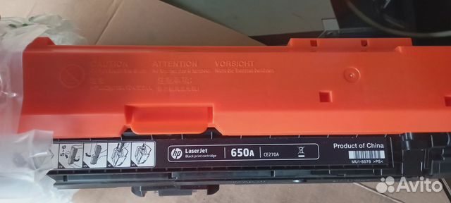 Картридж hp 650a