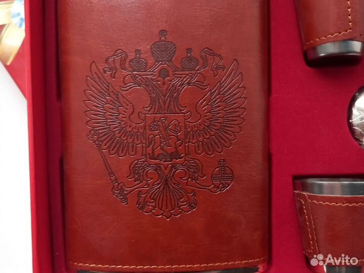 Фляга стопки воронка набор подарочный новый