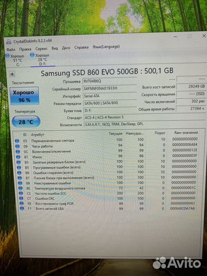 Ssd Samsung 860 evo 500gb