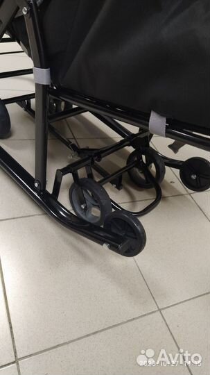 Новые санки коляска Pikate Onyx новые