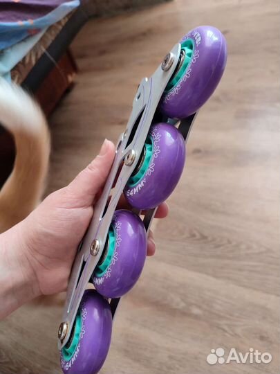 Роликовые коньки детские раздвижные