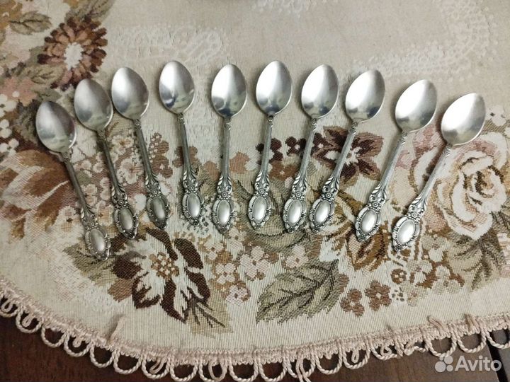 Ложк чайные Мельхиор