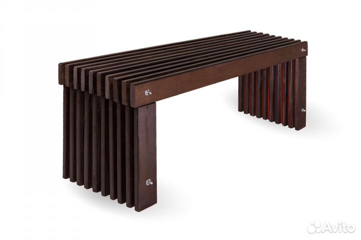 Скамейка садовая деревянная