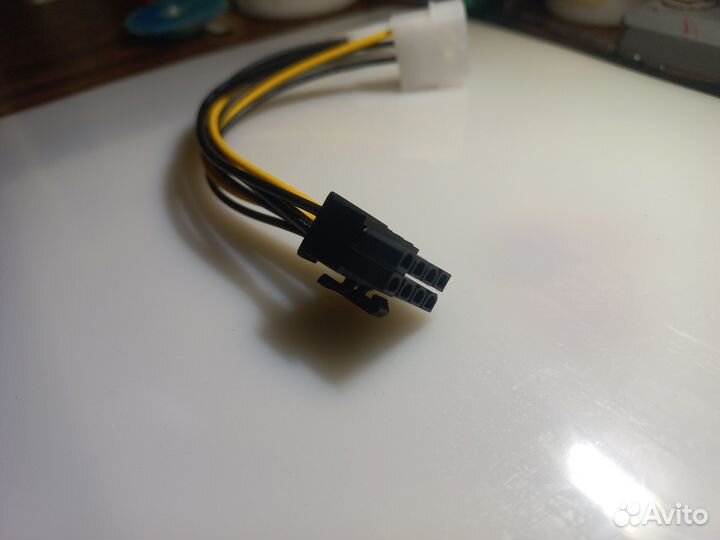 Переходник питания Molex/PCI-E 8pin видеокарт