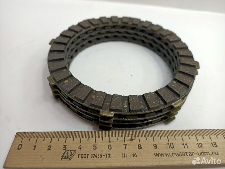 Диски сцепления Иж пробковые (компл.4 шт)