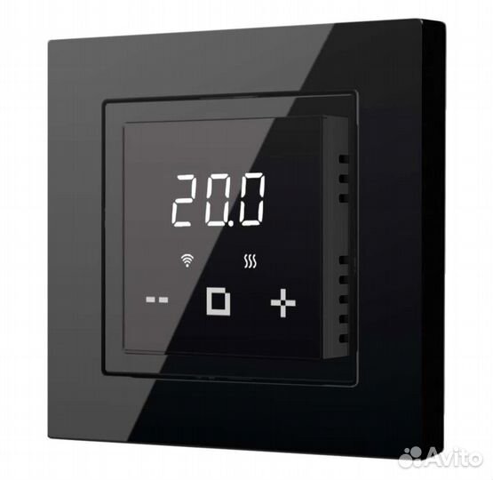 Терморегулятор электронный черный в Атлас дизайн