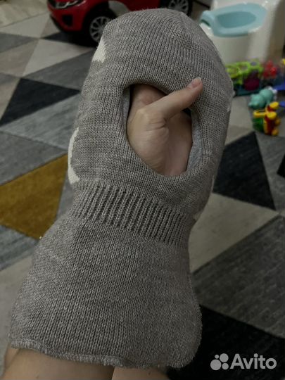 Шапка шлем зимняя новая