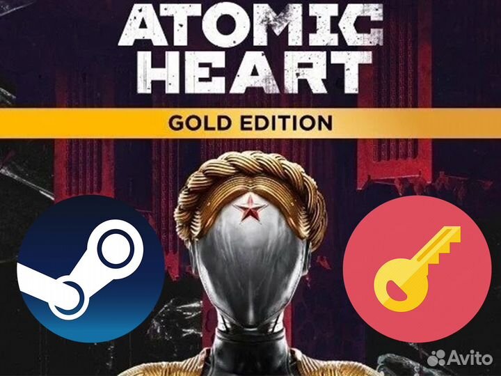 Atomic Heart Gold Edition ключ Steam РФ Мир Атомик