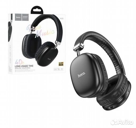 Наушники hoco W35 wireless headphones black
