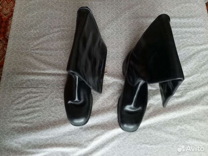 Сапоги офицерские хромовые СССР 1966г, р42