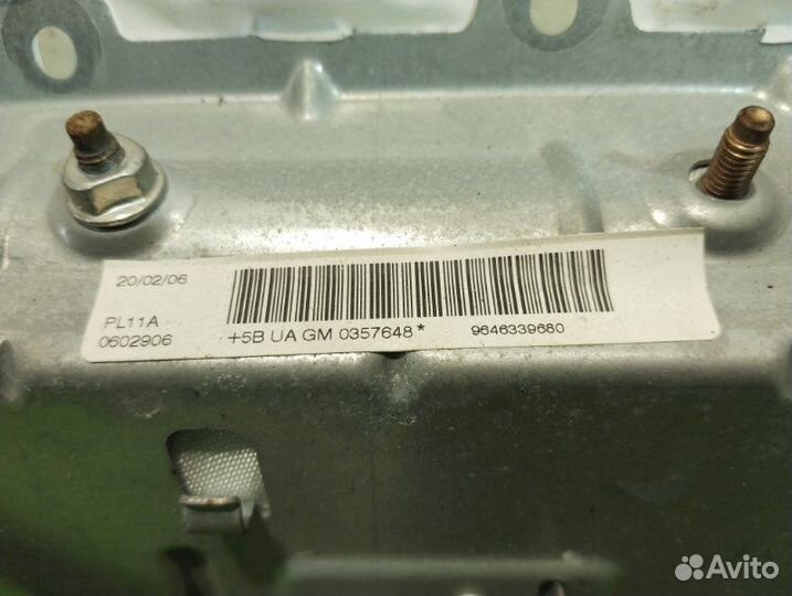 Подушка безопасности пассажира Citroen C4 1 (3D)