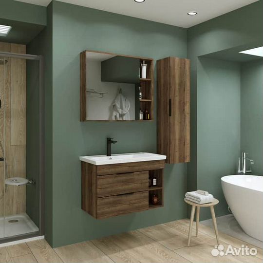 Зеркальный шкаф