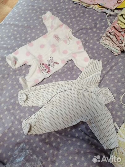 Детские вещи 0-3 мес