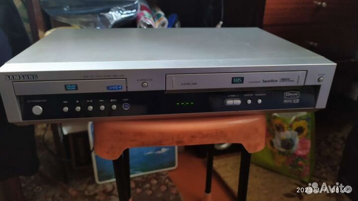 Комбайн Dvd+VHS Samsung